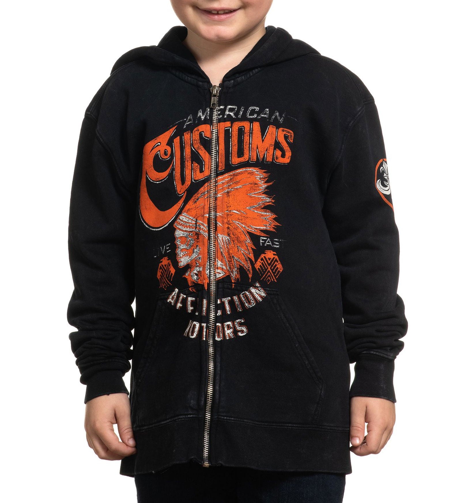 Arapaho Zip Hood-Toddler - Affliction Clothing