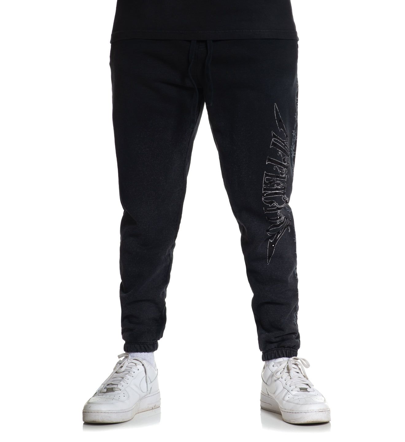 Black Night Sweatpant - Affliction Clothing