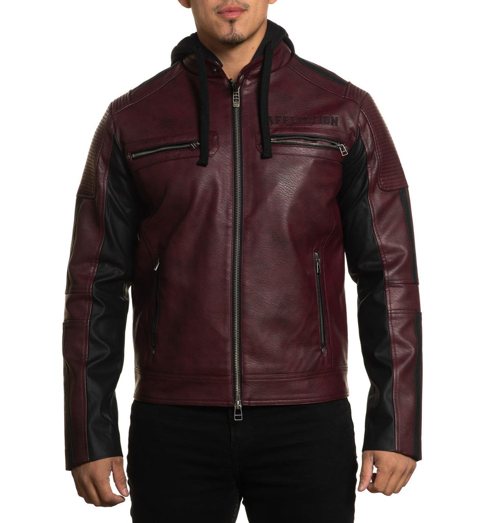 Affliction deals hooded jacket