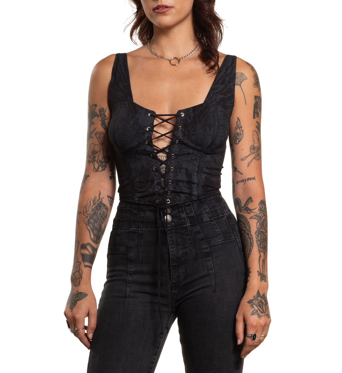 Grecian Estate Bustier - Affliction Clothing