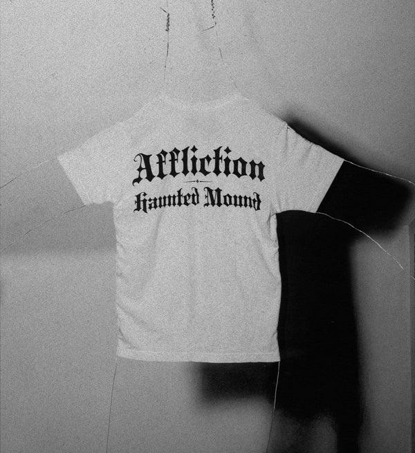 White haunted mound t factory shirt