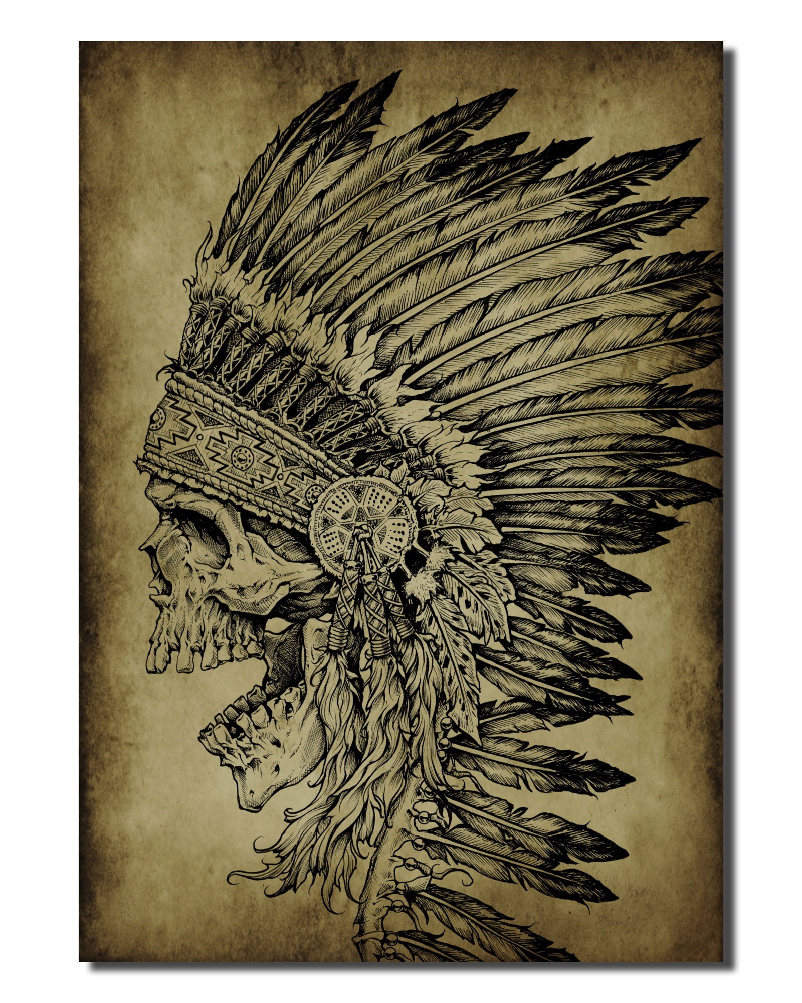 Indian 13x18 - Affliction Clothing