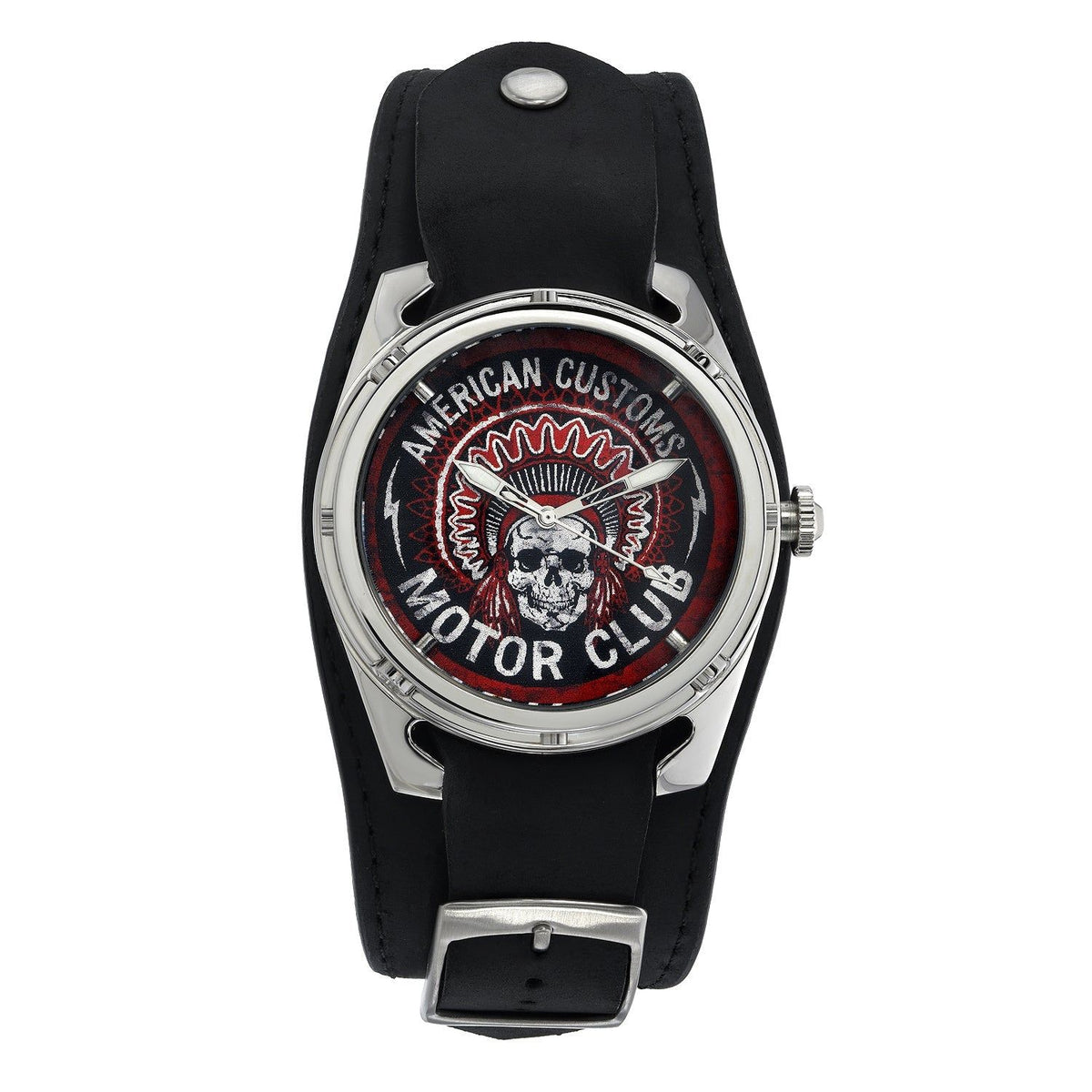 Indian Skull Watch - Affliction Clothing