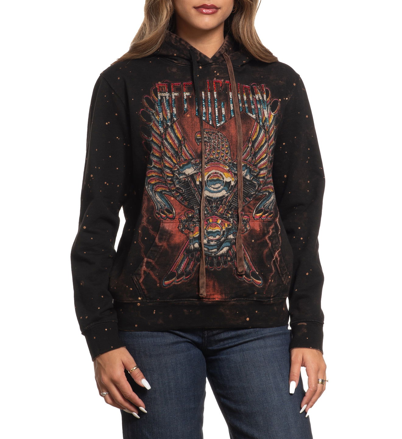 Iron Eagle Po Hood - Affliction Clothing