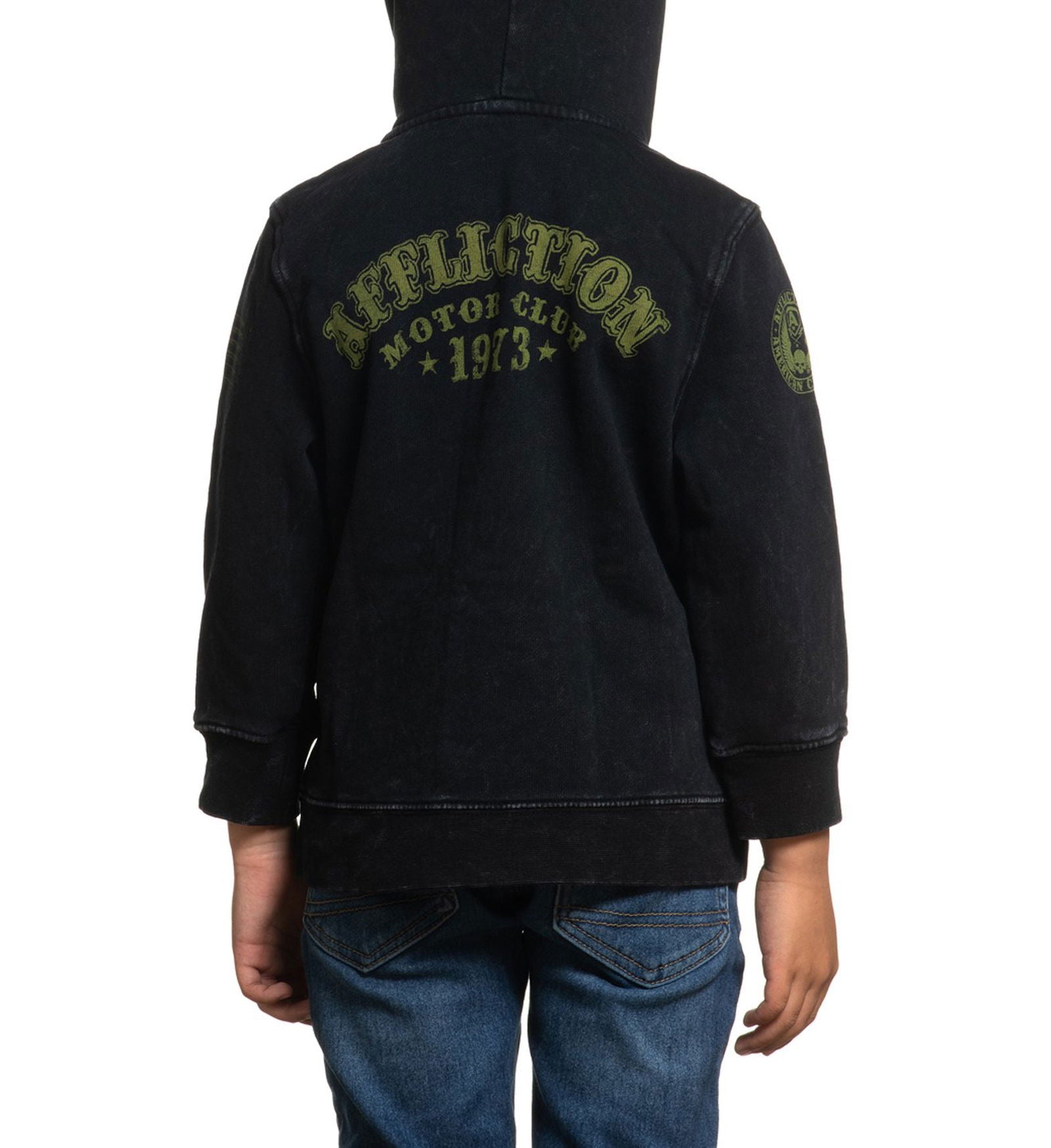 Lucky Shot Zip Hood-Toddler - Affliction Clothing