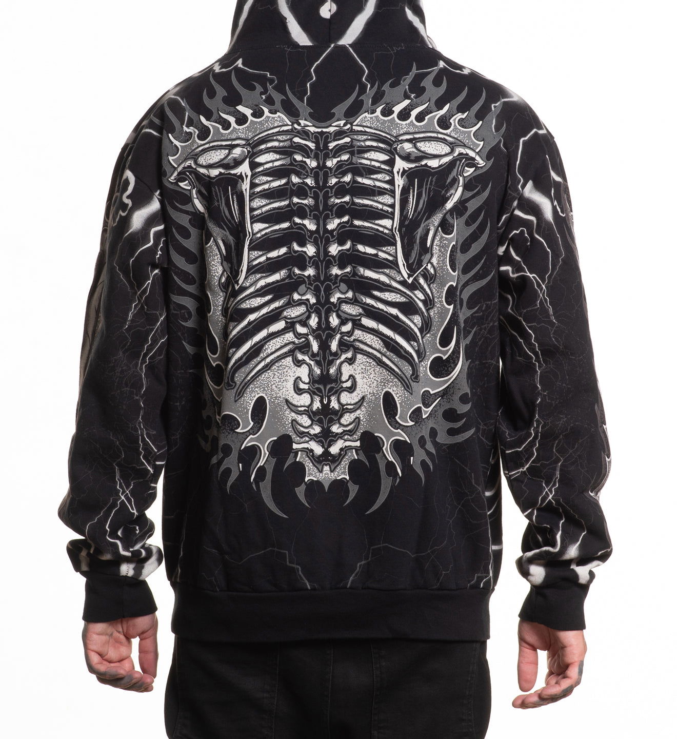 Deals Affliction hoodie size medium heavy weight 2lbs