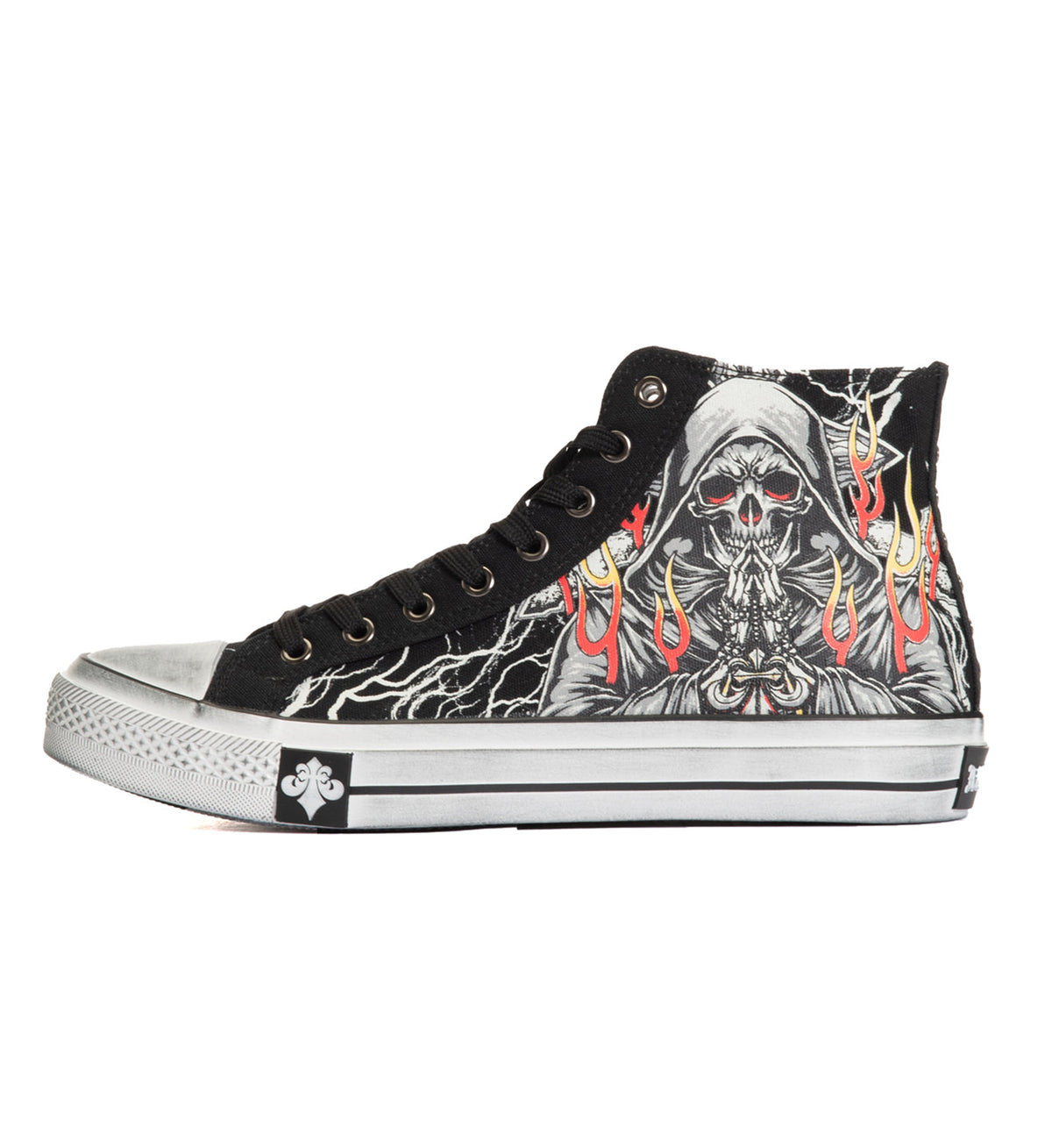 Phantom Fire Hi-Top Shoe - Affliction Clothing