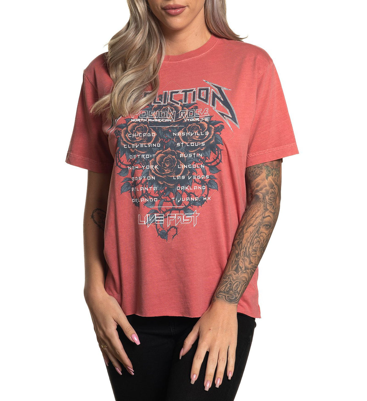 Poison Rose - Affliction Clothing