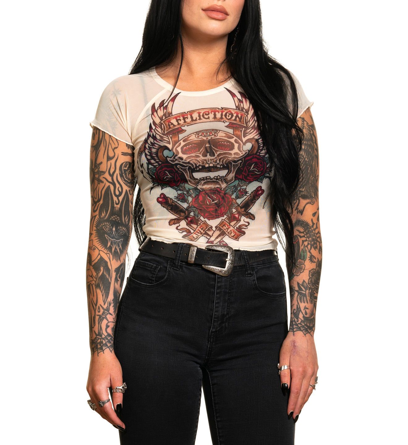 Screamin Roses - Affliction Clothing