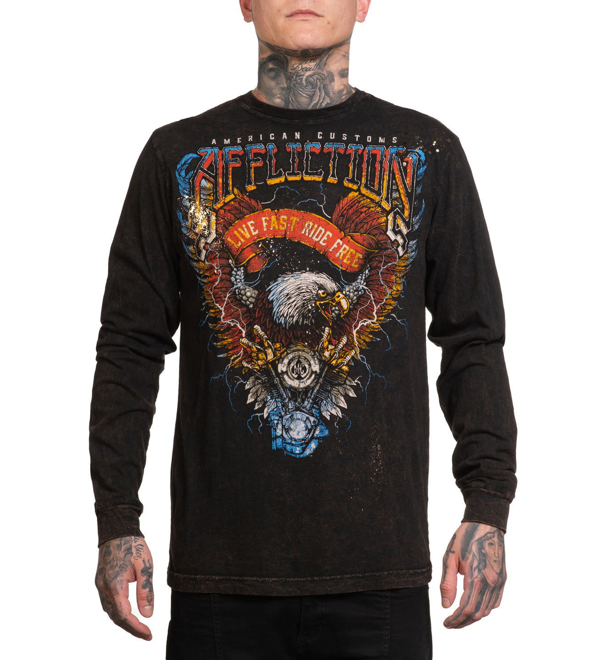 Shredded Pavement - Affliction Clothing