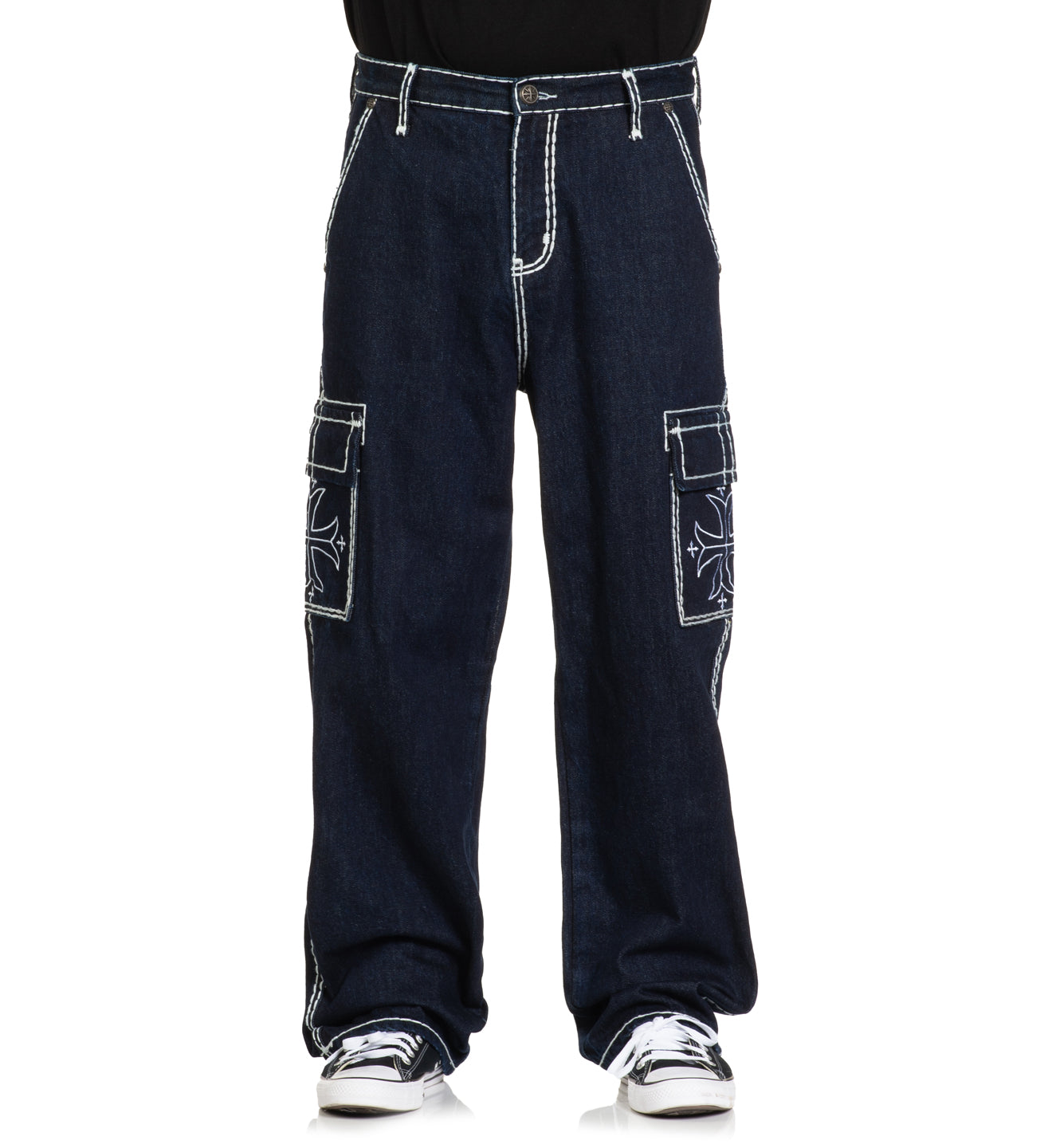 Wide Leg Cargo Pant - Affliction Clothing